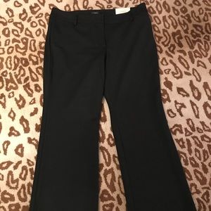 Ann Taylor 16 black trousers NWT $90 retail